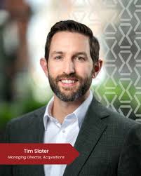 We're thrilled to welcome Tim Slater to the McWhinney team as our new  Managing Director of Acquisitions. In this pivotal role, Tim will spearhead  our strategy for identifying, evaluating, and securing new