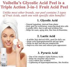 Recently it has proved to be a versatile peeling agent and it is now widely used to treat many defects of the epidermis and papillary dermis in a variety of. Voibella Glycolic Acid Peel Voibella Beauty