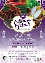 Jom berbuka puasa dengan menu iftar yang menarik hari ini! Buffet Ramadhan 2019 Bawah Harga Rm40 Di Lembah Klang Kakitravel Net