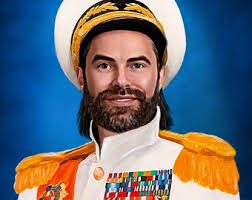 The Dictator Portrait for Posters or Canvases as a Funny Dictator Lover  Gift