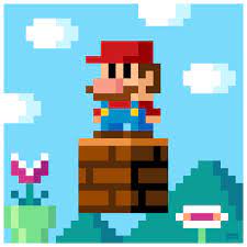 503 Service Unavailable Pixel Art Geek Art Mario