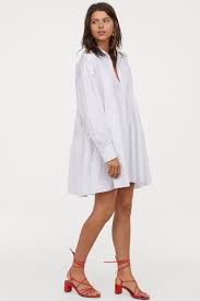 Pdp Long Sleeve Tunic Dress White Tunic Dress Long Sleeve Mini Dress
