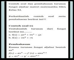Turunan Fungsi Aljabar For Android Apk Download