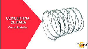 É algo muito perigoso de se. Instalacao Concertina Simples Youtube