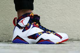 Check Out The Nothing But Net Air Jordan 7 On Foot Sole Collector