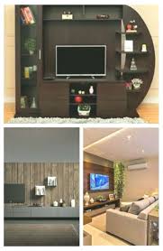 The showcase cupboard model is sleek and tall. Home Interior Showcase Design