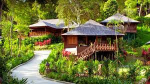 Bunga raya literally means celebratory flower. it became malaysia's national flower in 1960 running competitors included the jasmine, magnolia , medlar, ylang ylang, lotus, and rose, but the solid red flower with a yellow stamen won out. Bunga Raya Island Resort High End Accommodation Kota Kinabalu Info