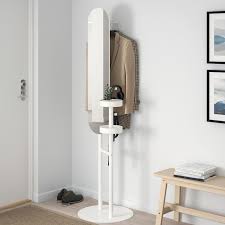 Lierskogen Kleiderstander Mit Spiegel Weiss Ikea Osterreich Rommelig Huis Spiegelglas Interieur