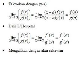 Check spelling or type a new query. Cara Menyelesaikan Limit Sederhana Dengan Menghilangkan Faktor X A Dan Mengalikan Akar Sekawan Italyaku