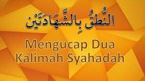 A) aku bersaksi b) bahawa tiada tuhan yang disembah c) melainkan allah 3) pilih jawapan yang betul. Mengucap Dua Kalimah Syahadah B A I Youtube