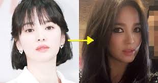 Haircuts for medium hair medium hair cuts medium hair styles short hair styles song hye kyo hair song hye kyo style asian short hair short. Song Hye Kyo Looks Just Like A Barbie Doll Now That Her Hair Is Fully Grown Out Koreaboo