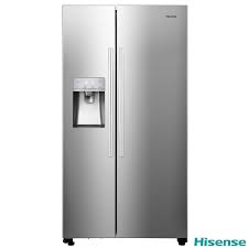 Newest oldest price ascending price descending relevance. Hisense Rs694n4iif Side By Side Fridge Freezer F Rated In Stainless Steel Costco Uk