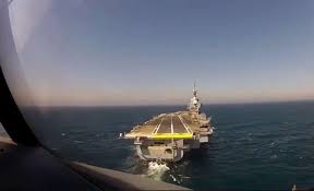 Landing On French Aircraft Carrier Wordlesstech Aircraft Carrier Naval Aviator Aircraft