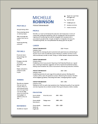 The production manager resume uses a paragraph summary and lists several management qualifications such as operations, manufacturing, production, engineering, strategic planning, cost reduction and process analysis. Free Production Manager Resume Template 3