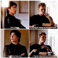 I donated my body to science. Stefan And Damon Salvatore Quotes Quotesgram