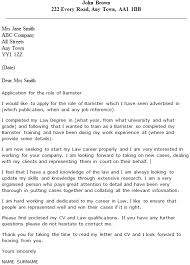 Include the name of your referral, your relationship and how they are familiar with your qualifications. Barrister Cover Letter Example Icover Org Uk