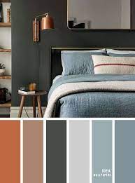 Grey bedroom design colour schemes price list, resource. 11 Gorgeous Bedroom In Grey Hues Copper Cool Green Grey Grey Color Sch Bedroom Bedroom Color Schemes Guest Bedroom Colors Grey Colour Scheme Bedroom