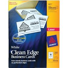 Curated assortment of products and services; Office Depot White Matte Business Card 2 X 3 1 2inch Package Of 300 Hd Supply