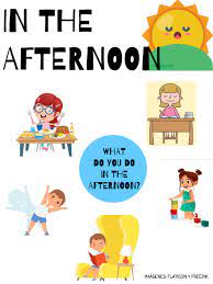 In the afternoon is the third studio album by indie rock band l'altra. My Routines In The Afternoon Worksheet