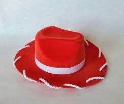 18 Inch Doll Jessie Hat Red Cowgirl Toy Story Inspired Hat Etsy Cowboy Hats Cowgirl Hats Cowgirl