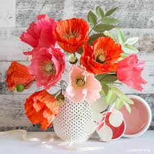 Check spelling or type a new query. Make Your Own Painterly Crepe Paper Poppies And Poppy Pods Made Using The All New Cricut Maker Simple To Paper Flowers Paper Flower Art Giant Paper Flowers