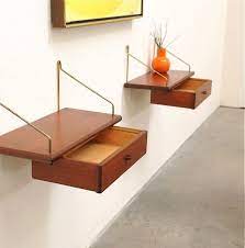 Check spelling or type a new query. Danish Modern Teak Floating Nightstand Tables Mid Century Eames Era Ebay Furniture Floating Drawer Floating Shelves Kitchen