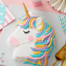 This tutorial will guide you through the basic steps in drawing a horse before turning it into a unicorn. Rainbow Unicorn Cake Unicorn Birthday Cake Wilton
