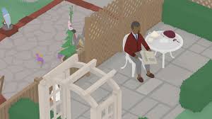 Help The Woman Dress Up The Bust Untitled Goose Game Wiki Guide Ign In the game, players control a goose who bothers the inhabitants of an english village. help the woman dress up the bust