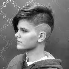 1.5 modern boys hard part haircut. 20 Best Boy Cuts For Girls You Must Try In 2021