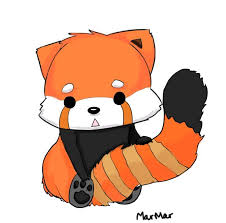 Panda Roux Chibi Panda Roux Petit Panda Dessin Kawaii
