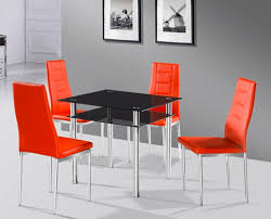 110cm dining table set tempered glass dining table with. 15 Shimmering Square Glass Dining Room Tables Home Design Lover
