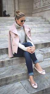 Pink And Grey Look By Styledsnapshots Casualchicwinter Casualoutfits Casualwinteroutfits Chic Winter Outfits Chic Casual Outfits Winter Casual Chic Outfit
