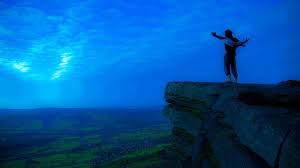 Man On The Cliff Wallpaper Nature And Landscape Wallpaper Better This blog, inspired by the famous animation backgrounds blog, will be a place to appreciate and be inspired by the amazing background art in animation. man on the cliff wallpaper nature and