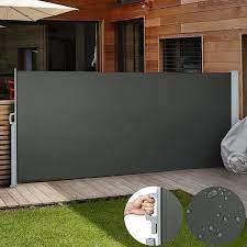 1 8x3m Retractable Side Awning Shade Awning Shade Home Outdoor Privacy