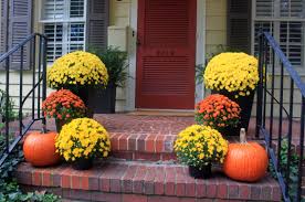 Front Porch Mums Fall Decorations Porch Fall Outdoor Decor Fall Front Porch Decor