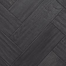 Vidaxl pvc flooring planks ground tile underlay 5,26 m² 2 mm multi colours. Karndean Art Select Wood Plank Black Oak Parquet 9 X 3 Vinyl Black Wood Floors Black Vinyl Flooring Black Laminate Flooring