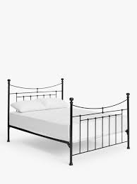 The quintessential invitation to unwind and escape the stresses of the day. Wrought Iron And Brass Bed Co Lily Iron Sprung Bed Frame King Size