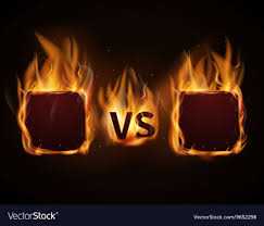 Download this free vector about battle versus vs background for sports game, and discover more than 11 million professional graphic resources on freepik. Versus Screen With Fire Frames And Vs Letters Vector Image Ad Frames Fire Screen Image Ad Ilustrasi Bisnis Desain Banner Karya Seni 3d