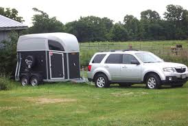 Make sure to line your wheels up with the trailer's metal ramps. Tow Vehicle Requirements Maple Lane Equestrian Trailers Bockmann Horse Trailers For Sale Ontario Canada