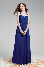 Size 10 Mediterranean Blue Alfred Angelo 7236 Bridesmaid Gown