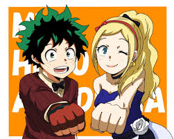 Boku No Hero Academia The Movie Futari No Hero Deku X Melissa My Hero My Hero Academia Buko No Hero Academia