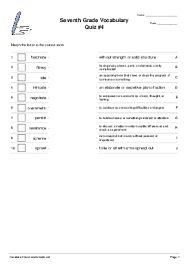 Free interactive exercises to practice online or download as pdf to print. 7th Grade Year 7 Worksheets