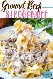 Ground Beef Stroganoff Video The Country Cook You might—like we do—associate creamy bowls of beef stroganoff with your parents generation, or even your grandparents generation. ground beef stroganoff video the