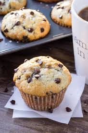 Bakery Style Chocolate Chip Muffins Just So Tasty