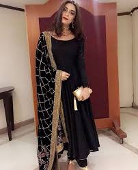 Buy dupattas for women online available at generation. Plain Black Dress With Heavy Dupatta Off 76 Medpharmres Com