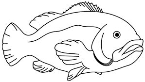 On dirait qu'il a fait une bêtise ce poisson au regard malicieux… pour se faire pardonner, il a besoin de se faire beau. Coloriage Poisson Les Beaux Dessins De Animaux A Imprimer Et Colorier Coloriage 108