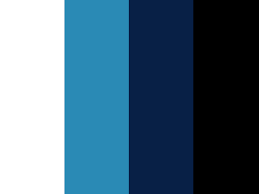 As blue is the color most associated with trust and reliability, pastel blue is also a good choice for business logos. Peaceful Blue By Tooalive White Aquamarine Baby Blue Black Midnight Navy Noir Blue Color Pallet Blue Colour Palette Baby Blue Colour