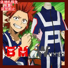 Unlike izuku he's rather tall and more atletic. Eijiro Kirishima Cosplay My Hero Academia Costume