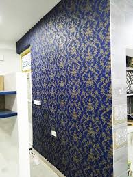 فخامة اللون النيلي اعمالنا فينيسيا لورق الجدران والديكورات Facebook