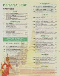Restaurantes de comida sin gluten en siem reap. Banana Leaf Menu Menu For Banana Leaf Cumberland Frostburg Cumberland Frostburg